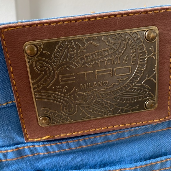 Etro Light Blue Jeans - Picture 6 of 12